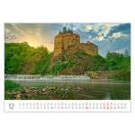 Várak és Kastélyok B3, képes falinaptár 2026