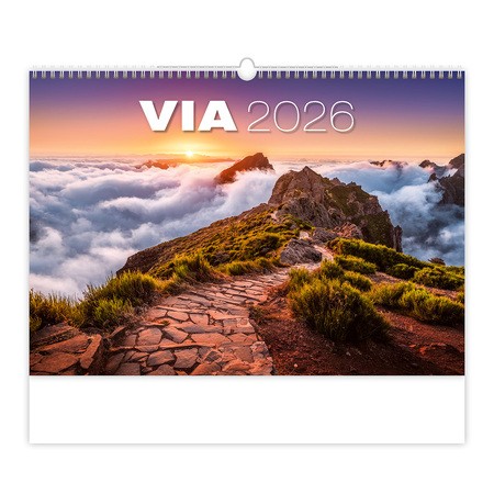 Via, képes falinaptár 2026