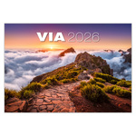 Via, képes falinaptár 2026