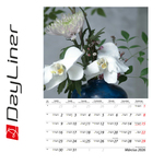 Virágok B4, képes falinaptár 2026