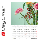 Virágok B4, képes falinaptár 2026