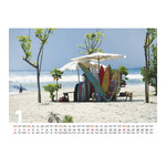 Beach, képes falinaptár 2026