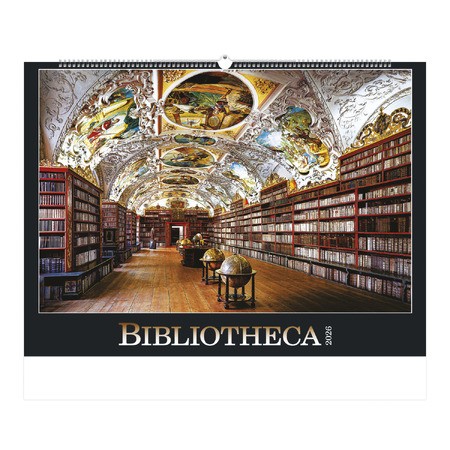 Bibliotheca, képes falinaptár 2026