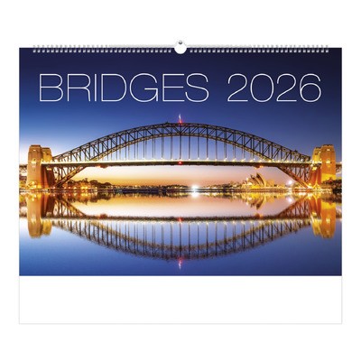 Bridges, képes falinaptár 2026