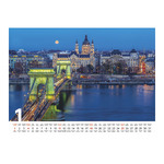 Budapest, képes falinaptár 2026