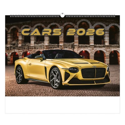 Cars, képes falinaptár 2026