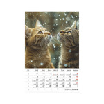 Cicák, képes falinaptár 2026