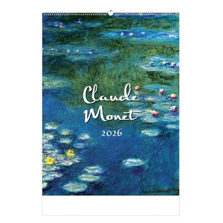 Claude Monet, képes falinaptár 2026
