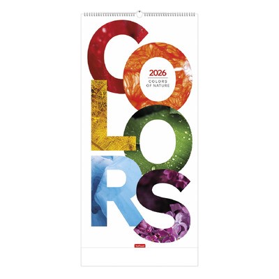 Colors of Nature, képes falinaptár 2026