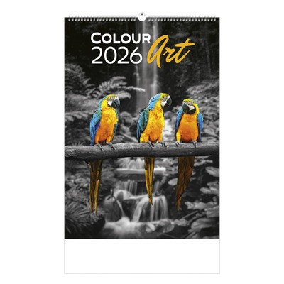 Colour Art, képes falinaptár 2026