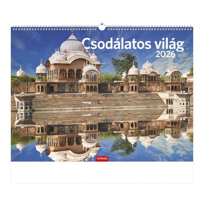 Csodálatos Világ, képes falinaptár 2026