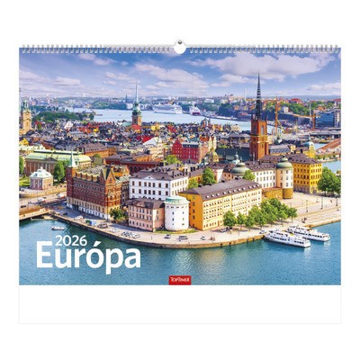 Európa, képes falinaptár 2026