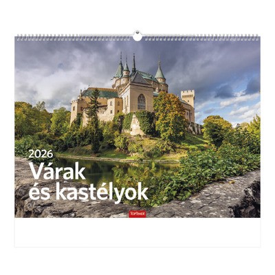 Várak és kastélyok, képes falinaptár 2026