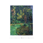 Gardens Impressionism, képes falinaptár 2026