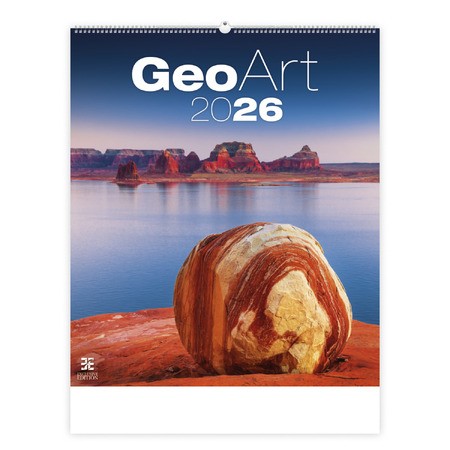 Geo Art, képes falinaptár 2026