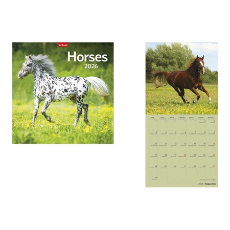 Horses, képes lemeznaptár 2026