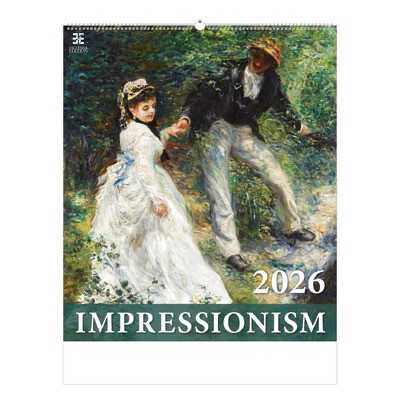 Impressionism, képes falinaptár 2026
