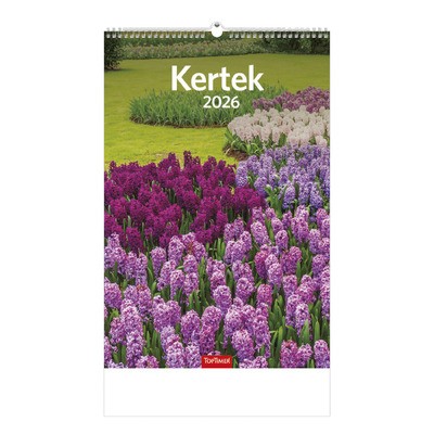Kertek, képes falinaptár 2026