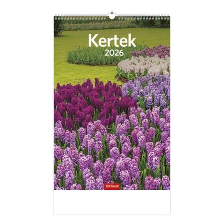 Kertek, képes falinaptár 2026