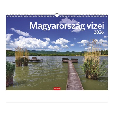 Magyarország Vizei, képes falinaptár 2026