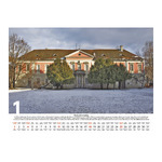 Magyarországi Kastélyok, képes falinaptár 2026