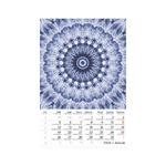 Mandala naptár, képes falinaptár 2026