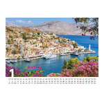 Mediterrán, képes falinaptár 2026