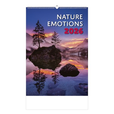 Nature Emotions, képes falinaptár 2026