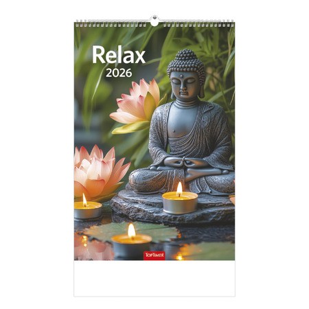 Relax, képes falinaptár 2026