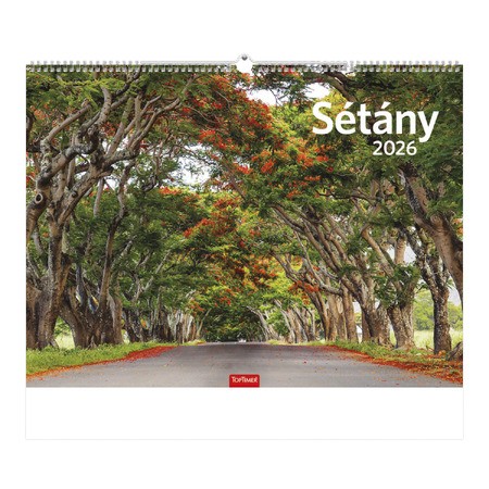 Sétány, képes falinaptár 2026