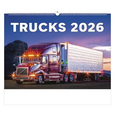 Truck, képes falinaptár 2026