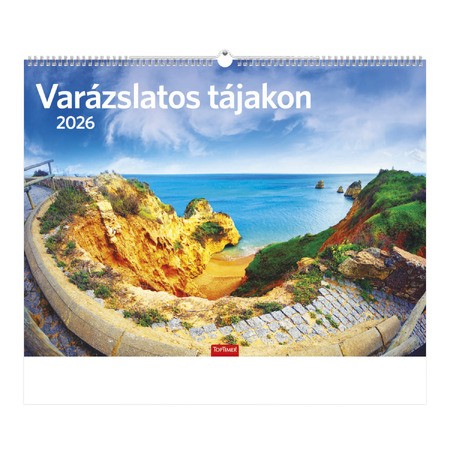 Varázslatos Tájakon, képes falinaptár 2026