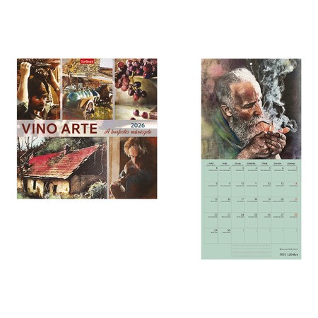 Vino Art, képes lemeznaptár 2026