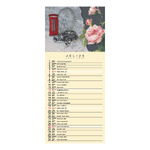 Vintage, képes tervezőnaptár 2026