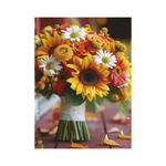 Virágcsokrok, képes falinaptár 2026