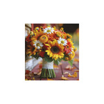 Virágcsokrok, képes falinaptár 2026