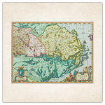 Antique Maps, képes lemeznaptár 2026