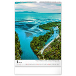 Aqua, képes falinaptár 2026