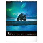 Aurora Borealis, képes falinaptár 2026