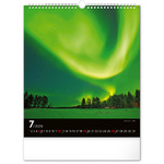 Aurora Borealis, képes falinaptár 2026