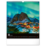 Aurora Borealis, képes falinaptár 2026