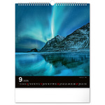 Aurora Borealis, képes falinaptár 2026