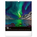 Aurora Borealis, képes falinaptár 2026