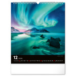 Aurora Borealis, képes falinaptár 2026