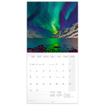 Aurora Borealis, képes lemeznaptár 2026