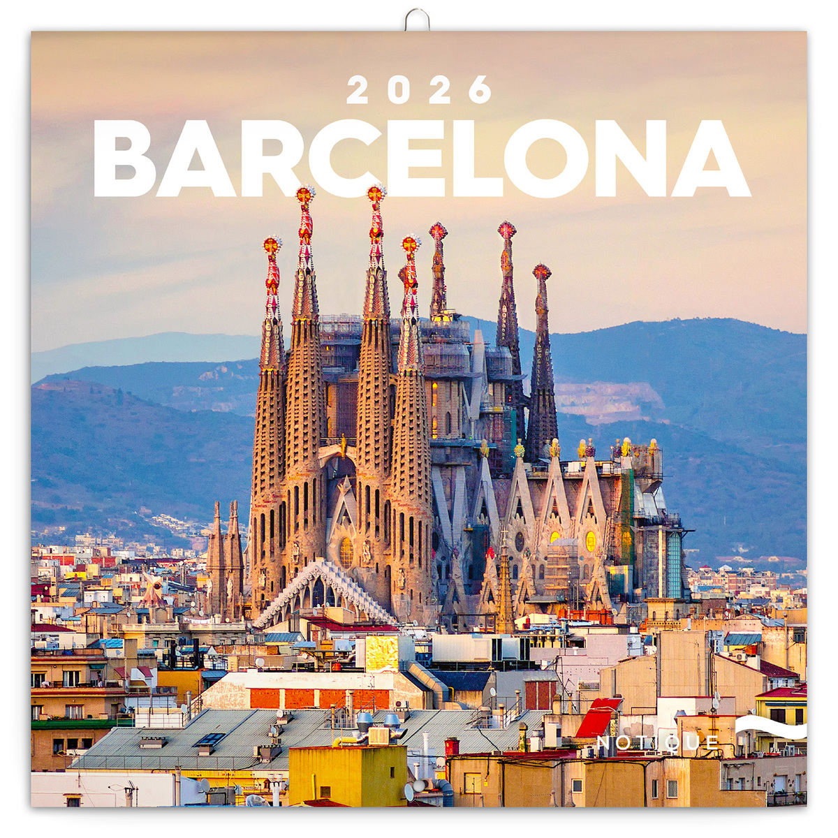 Barcelona, képes lemeznaptár 2026 Barcelona, képes lemeznaptár 2026