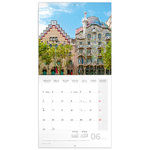 Barcelona, képes lemeznaptár 2026