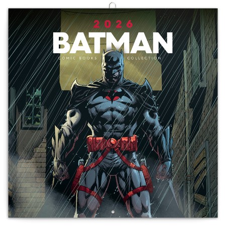 Batman Comics, képes lemeznaptár 2026