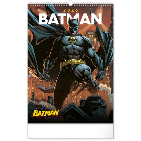 Batman Dark, képes falinaptár 2026