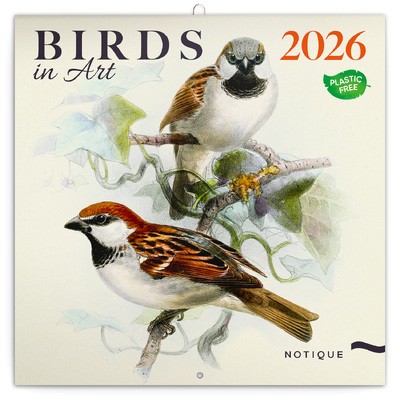 Birds in Art, képes lemeznaptár 2026